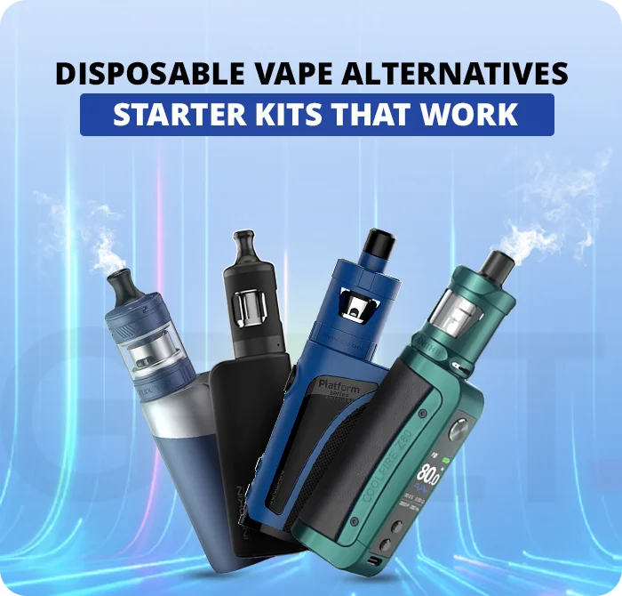 Top 5 Reusable Vape Kits to Replace Disposables-40% OFF Top 5 Reusable Vape Kits to Replace Disposables-40% OFF