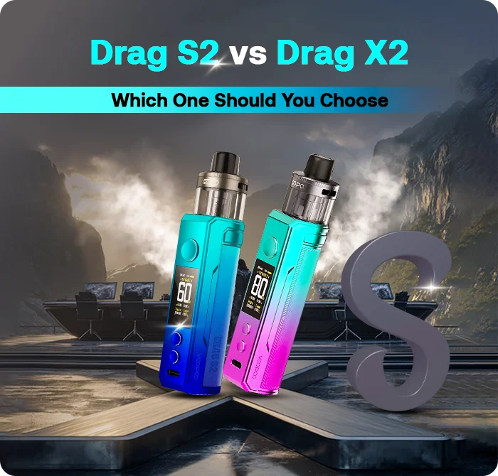 Drag S2 vs Drag X2 Best Voopoo Pod Mod Kit Guide Drag S2 vs Drag X2 Best Voopoo Pod Mod Kit Guide