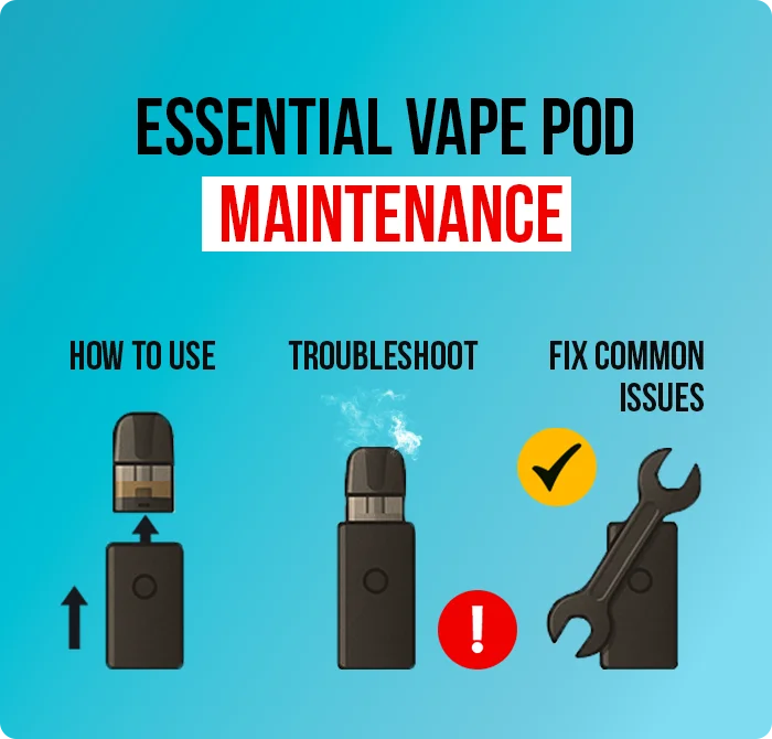 Essential Vape Pod Maintenance: How to Use, Troubleshoot, and Fix Comm Essential Vape Pod Maintenance: How to Use, Troubleshoot, and Fix Comm