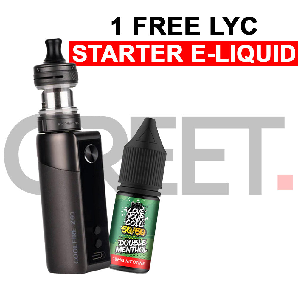 Shop Now Innokin Coolfire Z60 Vape Kit 40% OFF Shop Now Innokin Coolfire Z60 Vape Kit 40% OFF
