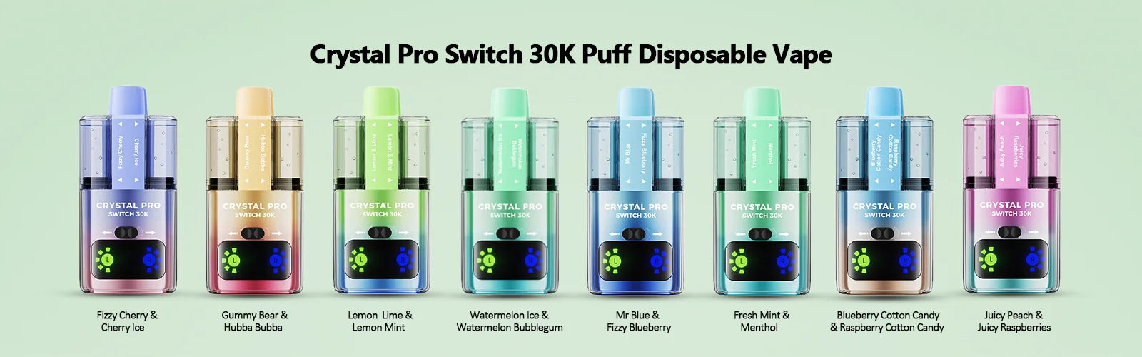 Crystal Pro Switch 30K Puff Disposable Vape_1