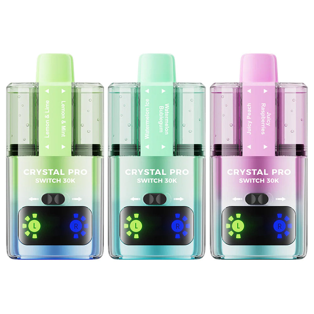 Crystal Pro 30K Prefilled Vape Kit- Up to 40% OFF Sale Crystal Pro 30K Prefilled Vape Kit- Up to 40% OFF Sale