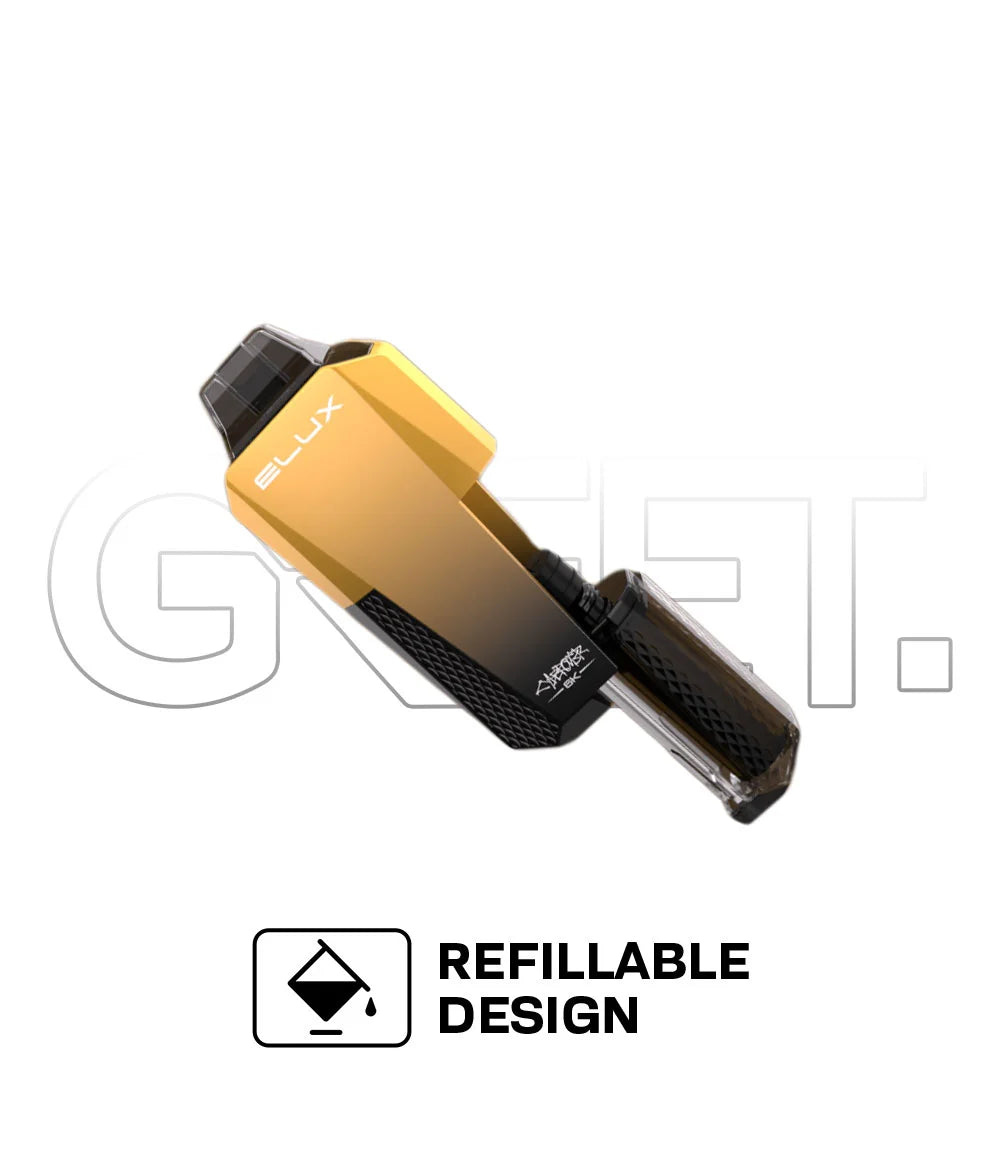 Elux Cyberover Disposable Vape product images refill