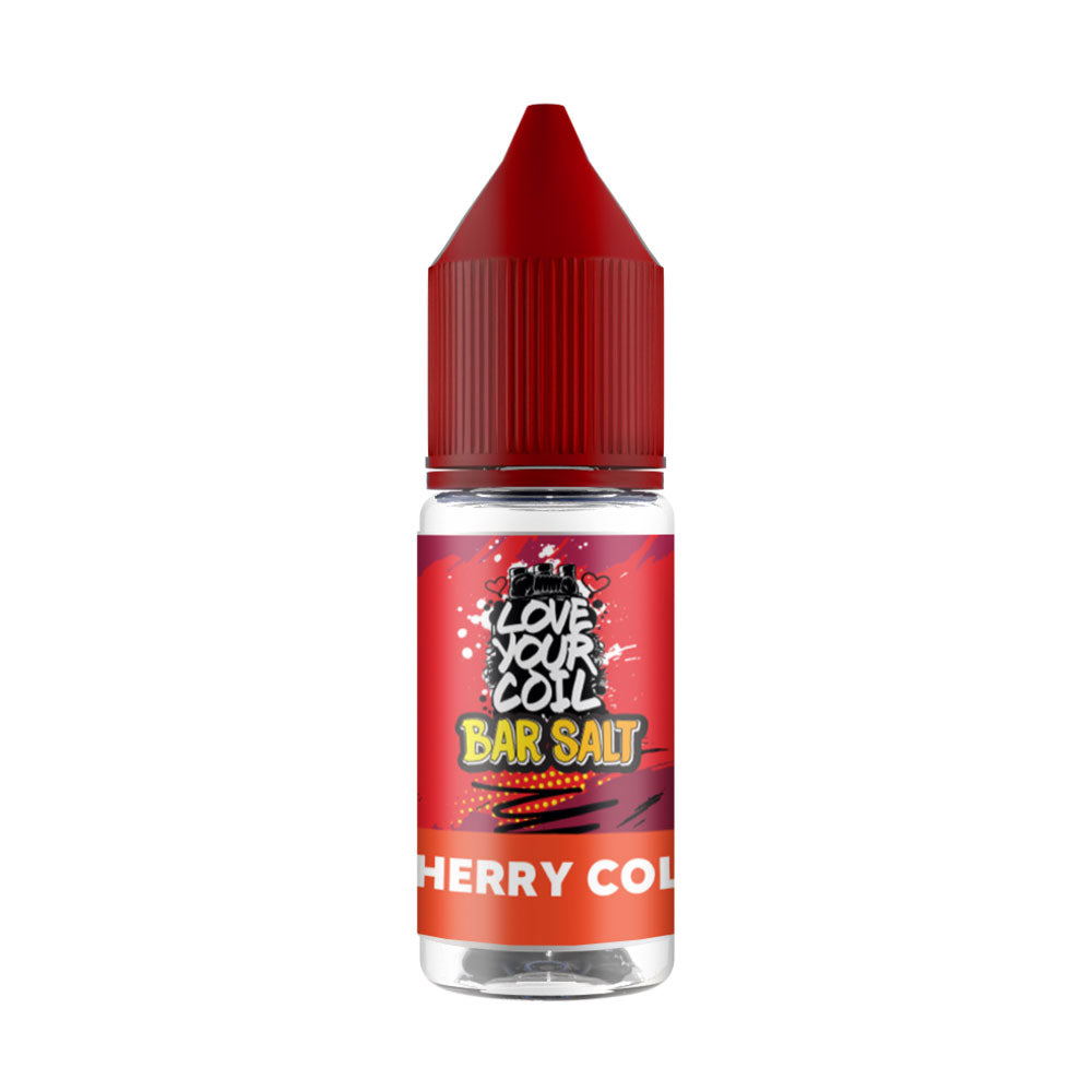 Cherry Cola Love Your Coil Bar Salt 10ml Nic Salt E Liquid - Greet Vape UK Cherry Cola Love Your Coil Bar Salt 10ml Nic Salt E Liquid - Greet Vape UK