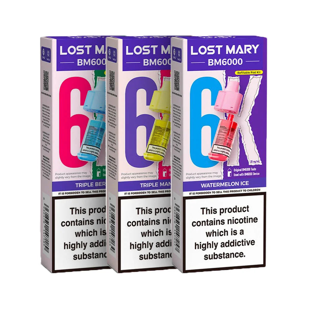 Lost Mary BM6000 Pod Now 8.99 Lost Mary BM6000 Pod Now 8.99