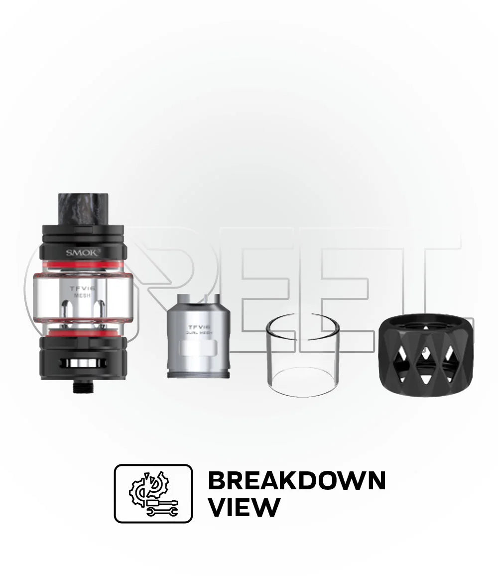Smok TFV16 Tank  Gold Plated 510 Connection