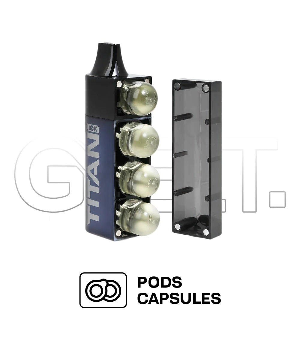 Titan 10K Prefilled Pod Kit product images pods