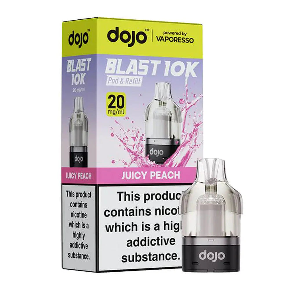 Vaporesso DOJO Blast 10K Prefilled Pod Juicy Peach