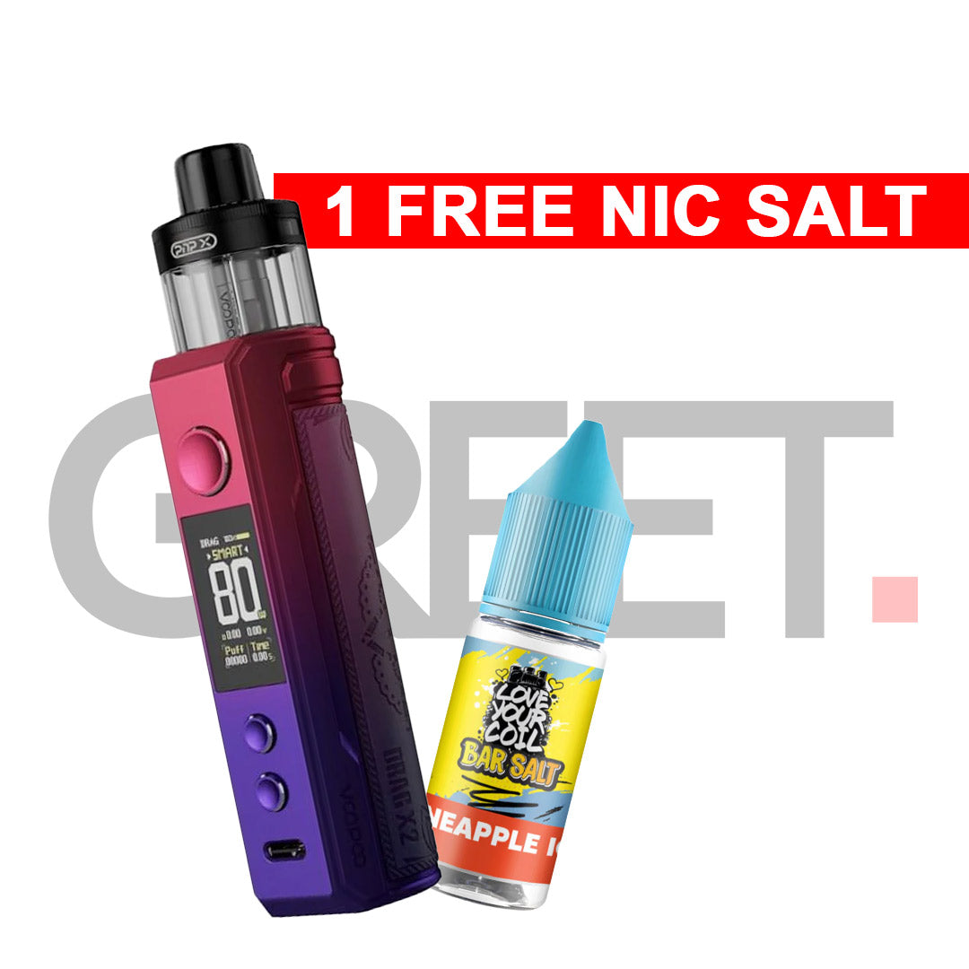 Voopoo Drag X2 Pod Vape Kit Flat 40% OFF Sitewide Voopoo Drag X2 Pod Vape Kit Flat 40% OFF Sitewide