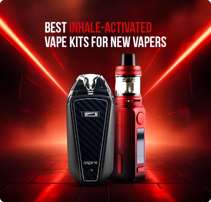 Best Inhale-Activated Vape Kits for New Vapers