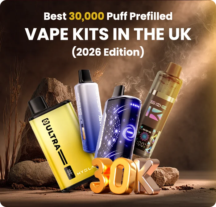 Best 30,000 Puff Prefilled Vape Kits in the UK (2026 Edition)