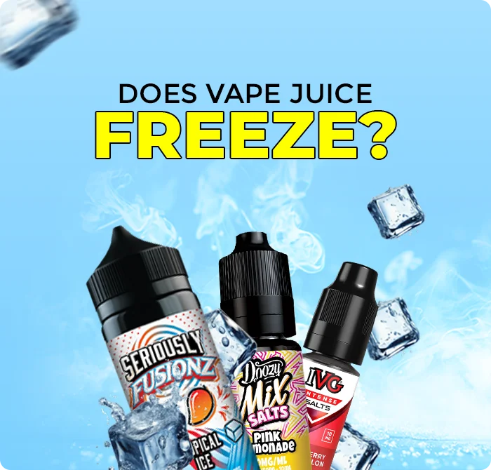 Does Vape Juice Freeze? Storage Temperature Advice