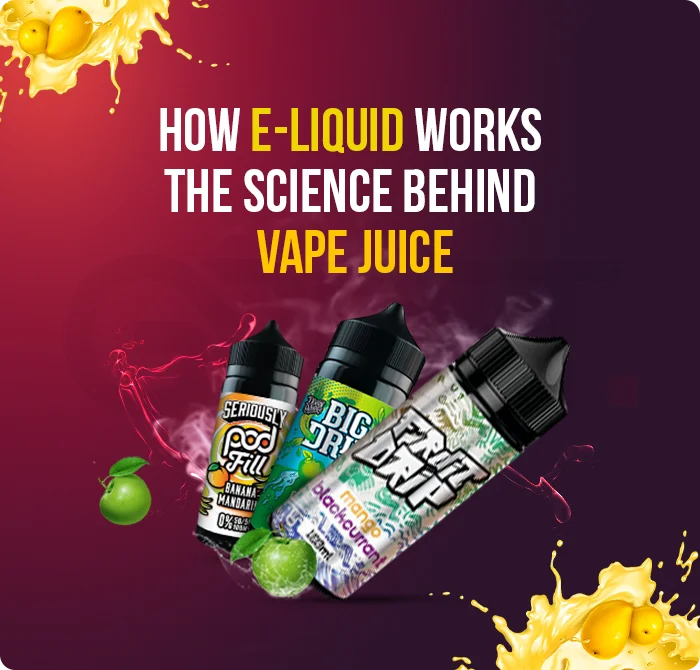 How E-Liquid Works: The Science Behind Vape Juice