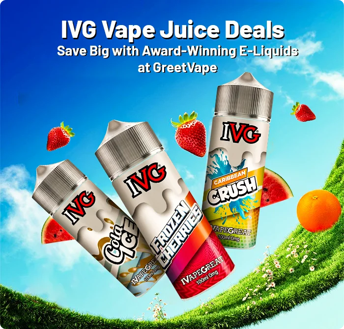IVG Vape Juice Deals: Save Big with Award-Winning E-Liquids at GreetVape