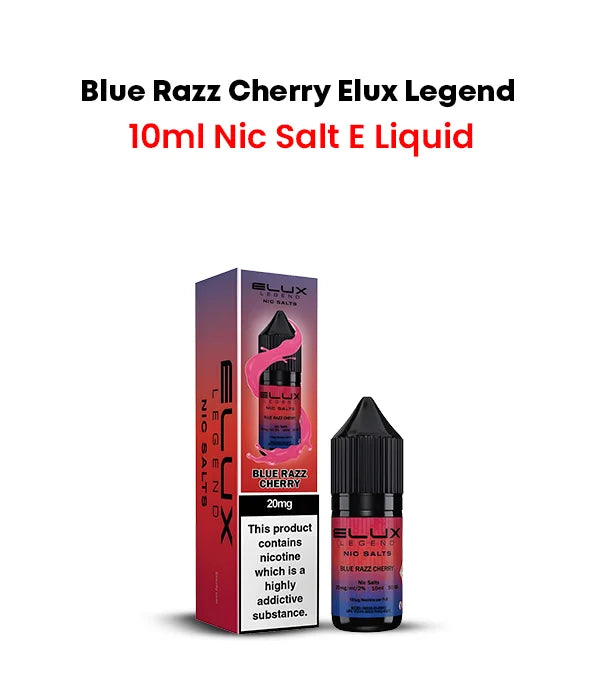 1st_Blue_Razz_Cherry_Elux_Legend_10ml_Nic_Salt_E_Liquid