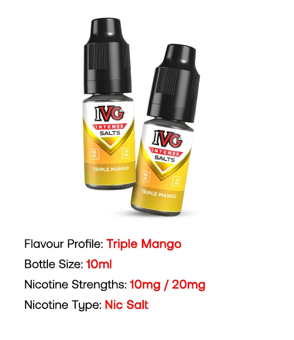2ND_Triple_Mango_IVG_Intense_10ml_Nic_Salt_E_Liquid_FEATURES
