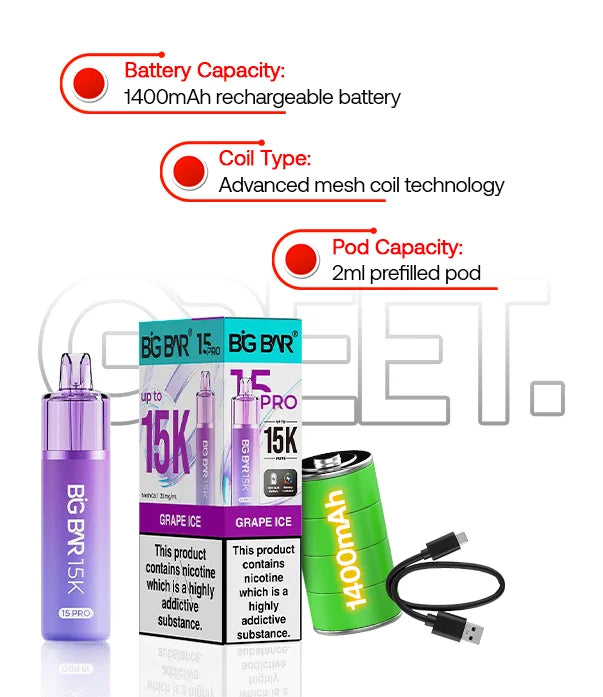 2nd_Big_Bar_Pro_15K_Prefilled_Pod_Kit_features