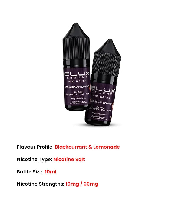 2nd_Blackcurrant_Lemonade_Elux_Legend_10ml_Nic_Salt_E_Liquid_features