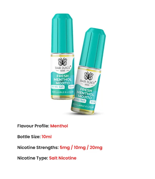 2nd_Menthol_Bar_Juice_5000_10ml_Nic_Salt_E_liquid_features