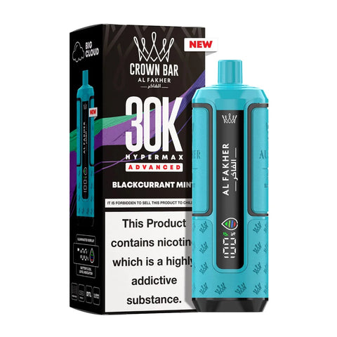 Al Fakher Hypermax 30K Prefilled Pod Kit - Blackcurrant Mint