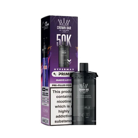 Al Fakher Crown Bar 50K Hypermax Prefilled Pods