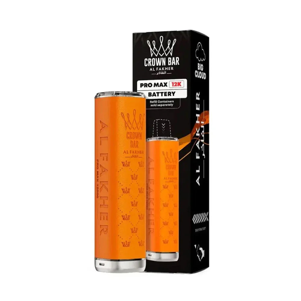Al Fakher Crown Bar Pro Max 12K Prefilled Pod Kit - Orange