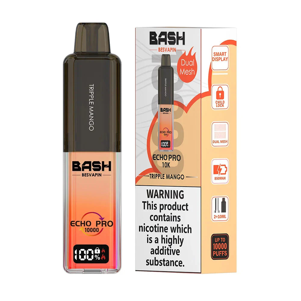 echo bar vape Bash Vape Echo Pro 10K Pod Kit – 40% Offer UK