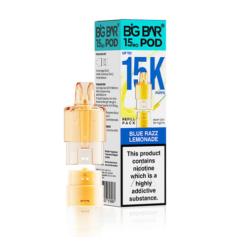 Big Bar Pro 15K Prefilled Pods