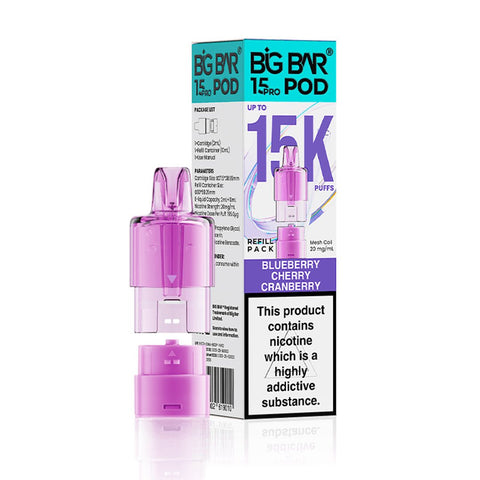 Big Bar Pro 15K Prefilled Pods