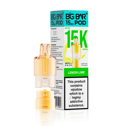 Big Bar Pro 15K Prefilled Pods