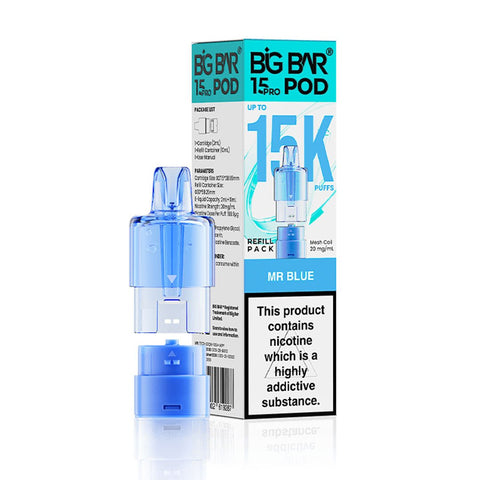 Big Bar Pro 15K Prefilled Pods