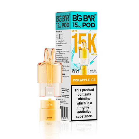 Big Bar Pro 15K Prefilled Pods