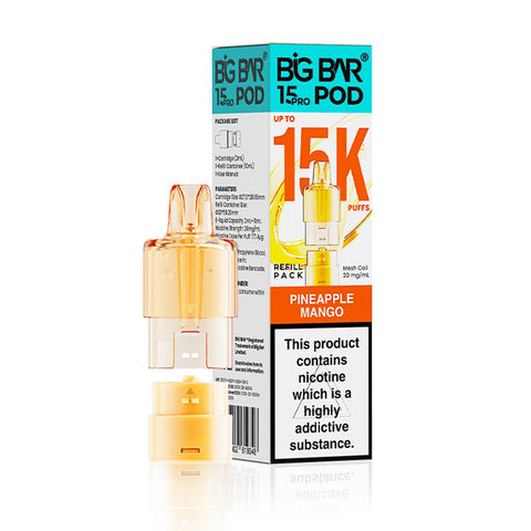 Big Bar Pro 15K Prefilled Pods
