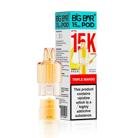 Big Bar Pro 15K Prefilled Pods