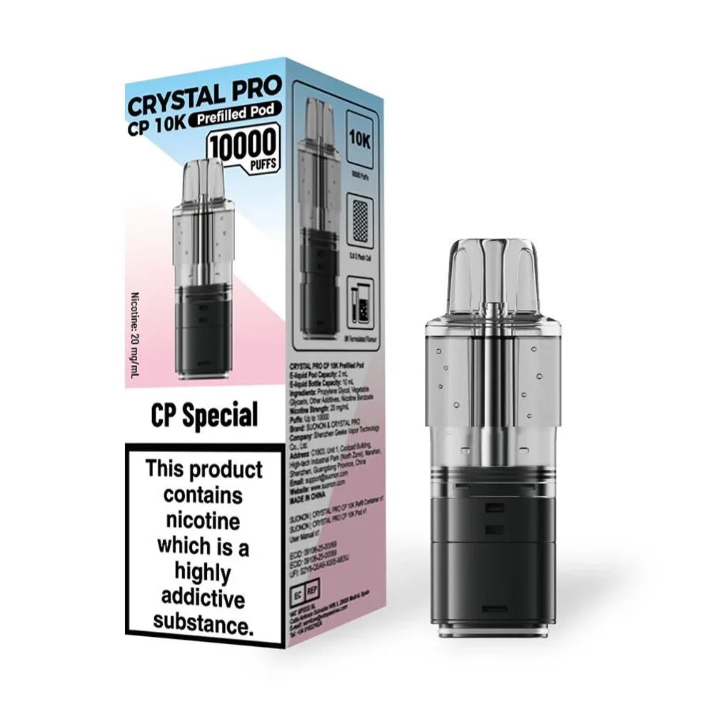 Crystal Pro CP 10K Prefilled Pods-7.99 Crystal Pro CP 10K Prefilled Pods-7.99