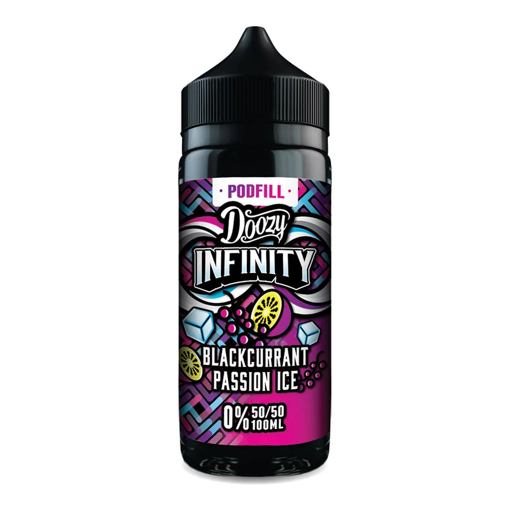 Blackcurrant Passion Ice Doozy Infinity 100ml 50/50