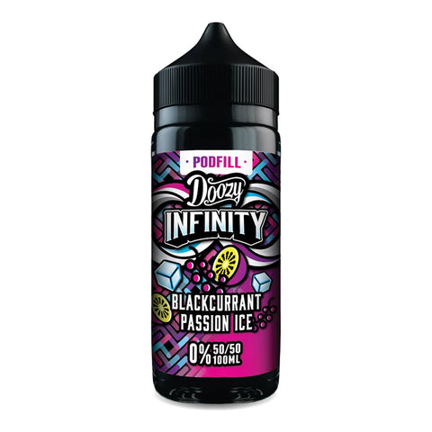 Blackcurrant Passion Ice Doozy Infinity 100ml 50/50