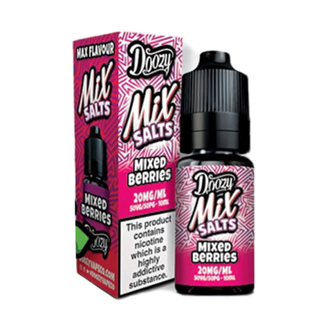 Mixed Berries Doozy Vape Mix 10ml Nic Salts E Liquid