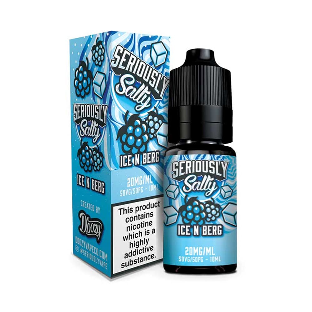 Ice N Berg Doozy Vape Seriously Salty 10ml Nic Salts E Liquid