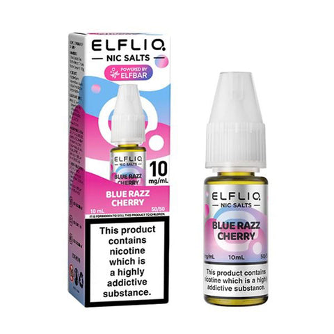 Blue Razz Cherry ELFLIQ 10ml Nic Salt E Liquid