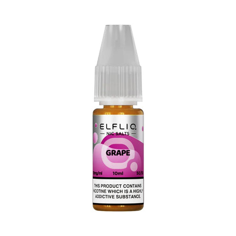 Grape ELFLIQ 10ml Nic Salt E Liquid