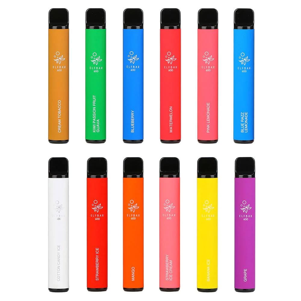 Elf Bar 600 Puff Disposable Vape