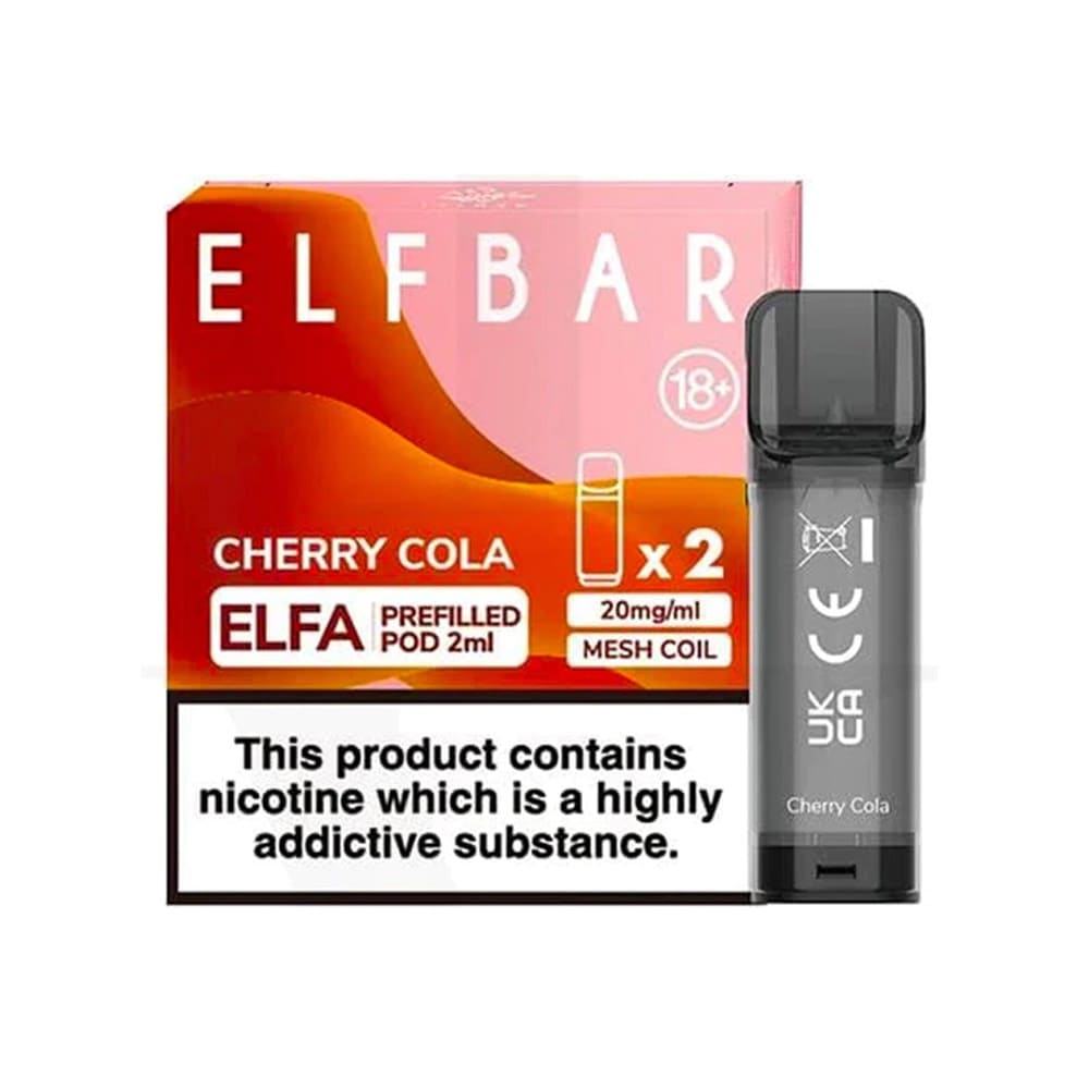 Cherry Cola Elf Bar Elfa Prefilled Pod