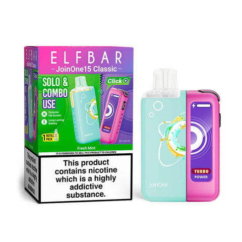 Elf Bar JoinOne 15 Classic Prefilled Pod Kit - Fresh Mint
