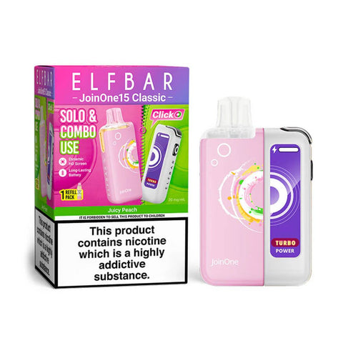 Elf Bar JoinOne 15 Classic Prefilled Pod Kit - Juicy Peach