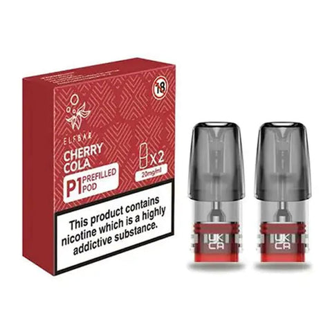 Cherry Cola Elf Bar P1 Prefilled E Liquid Pod 