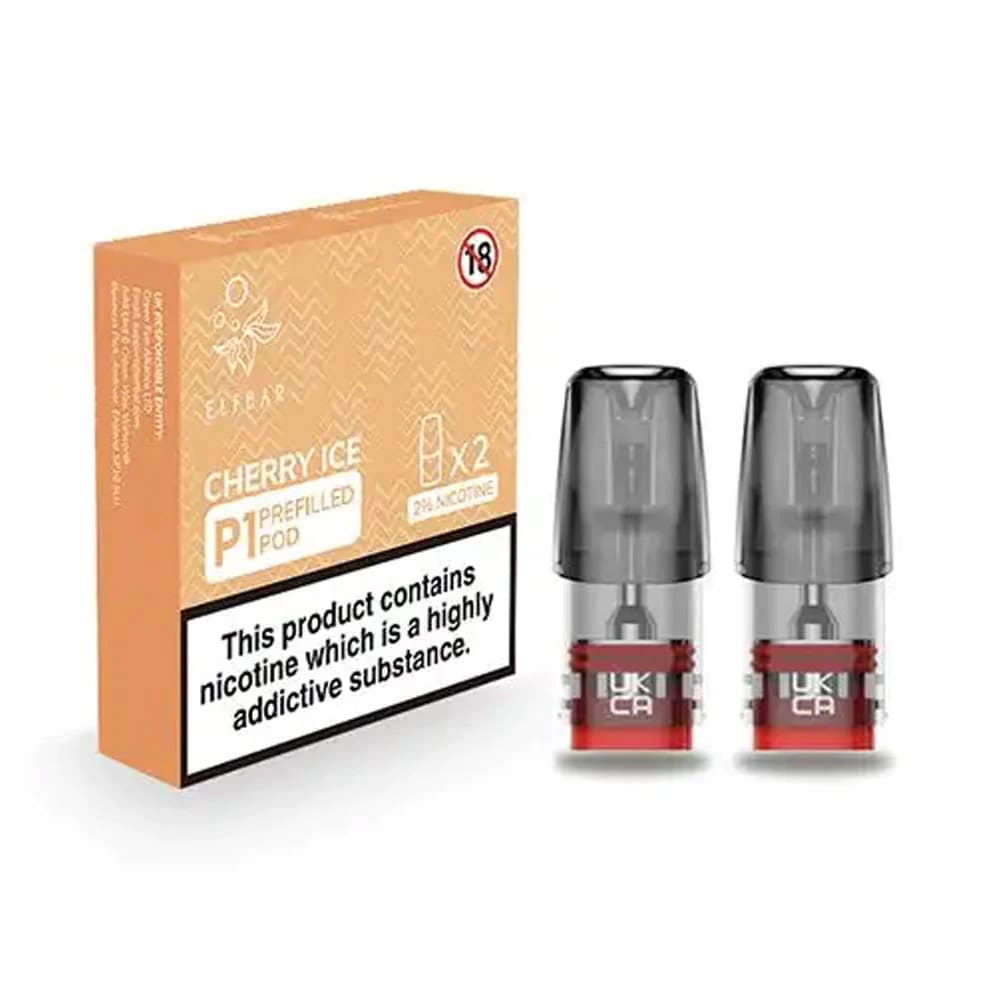 Cherry ICE Elf Bar P1 Prefilled E Liquid Pod (Pack of 2)