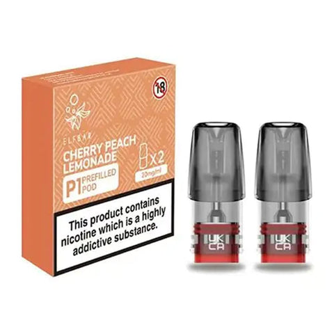 Cherry Peach Lemonade Elf Bar P1 Prefilled E Liquid Pod 