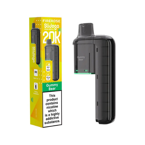 Firerose Slidego 20K Puffs Prefilled Pods - Gummy Bear