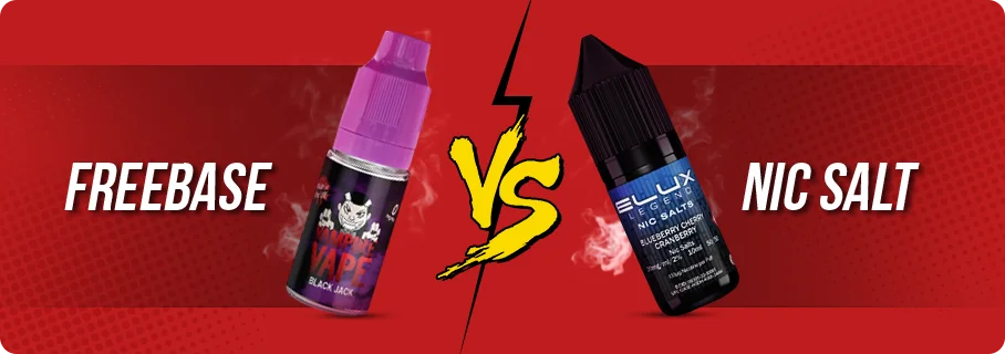 Freebase vs Nic Salt: Key Differences Explained Freebase vs Nic Salt: Key Differences Explained